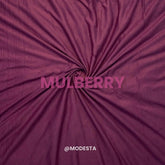 Plain Jersey Hijab -  Mulberry